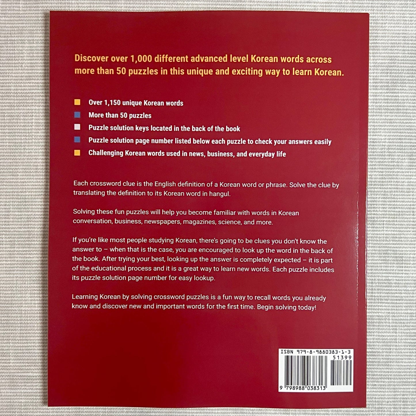 Super Hard Korean Crossword Puzzles: 50+ Fun and Challenging Puzzles for Intermediate to Advanced Learners